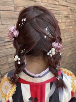 ヘアドゥーポジャ 藤岡店(hair Do poja)&nbsp;袴着付け・ヘアアレンジ