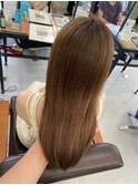 ツヤ髪オリーブベージュ