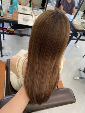 フォルテ 島田店 ツヤ髪オリーブベージュ