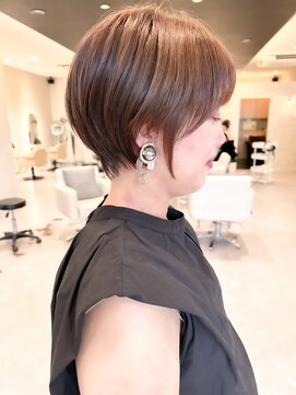 ヴィサージュタイム(VISAGE thyme) 丸みショート/ショート/ショートボブ/ハンサムショート/ボブ