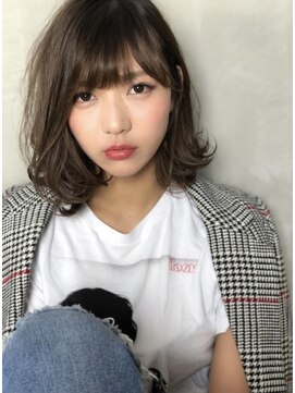 ギミック 自由が丘(gimmick) ◆小顔前髪＋ふんわりボブ【自由ヶ丘髪質改善オージュアサロン】