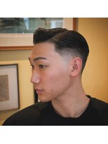 エルエー 近江八幡店(L.A)&nbsp;店長【椛島】クラシカルサイドパート×スキンフェード