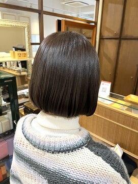 ネオリーブカップ 町田店(Neolive capu) ミニボブ ＊ ぷつっとボブ【町田/ボブ/韓国風】