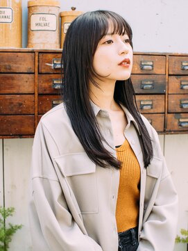 アマリス(Amaris) 大人かわいい暗髪スタイル20代/30代/40代/庭瀬