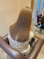 トップヘアー スパアンドリラクゼーション 安城(spa&relaxation) ミルクティーベージュ/ハイトーンカラー/ダブルカラー