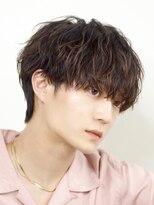 オーシャントーキョー(OCEAN TOKYO) メンズパーマツイスパ波巻きスパイラルマッシュセンターパート