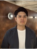 30代メンズカット七三分け