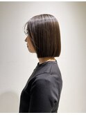 切りっぱなしボブ/20代/30代/髪質改善