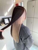 エイト 沖縄豊崎店(EIGHT toyosaki)&nbsp;【EIGHT 豊崎】お客様スタイル_インナーホワイトベージュ