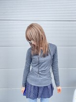 ロナ 岡崎竜美丘店(RONA)&nbsp;ブロンド/裾カラー/ハイトーン/レイヤー/岡崎