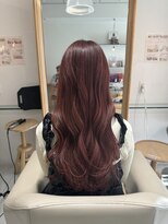 ハナサカヤヘアーサロン(hanasakaya hair salon)&nbsp;ボルドーピンク