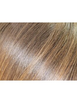 《髪質改善》髪と頭皮に優しいプロテクト＆ホールドカラーエステ♪なめらかで自然な仕上がりを実現します。