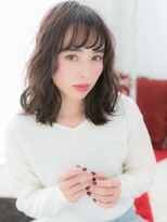 スペース 海浜幕張(spes) 海浜幕張/髪質改善/くすみベージュ×ウェーブミディアムg