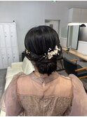 ヘアアレンジ/ヘアセット/シニヨン