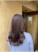 pink gray beige ／ ピンクグレージュ