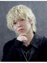 アウル 心斎橋(owl)&nbsp;マッシュウルフ/ラウンドマッシュ/シャドウパーマ/ブロンド