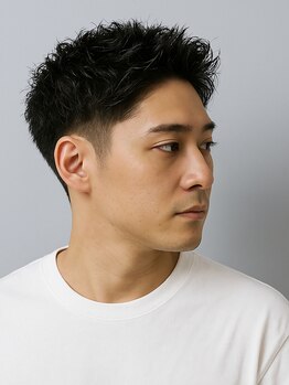 スマイルヘアー 京王八王子(smile hair)の写真/【全MENUマッサージ付き】身だしなみと癒しを叶える究極のバーバーサロン！メンズカットに絶対の自信★