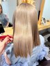 旧ハリウッド改良版☆カット＋高発色カラー＋ケラノアトリートメント