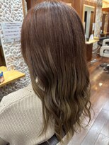 オートクチュール ランコントレ 七条店(Haute Couture Rencontrer)&nbsp;ランダムコテ巻き風パーマ