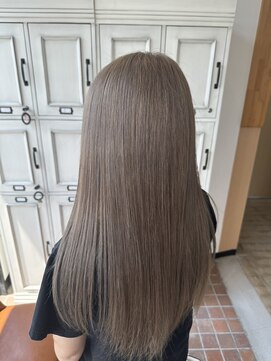 ヘアー ワークス ボナ 前橋店(HAIR WORKS bona.) ミルクティーベージュ