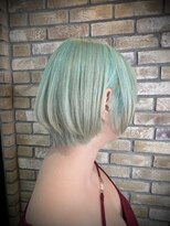 モナン 渋谷(Monan)&nbsp;ショートボブ×ライムホワイト