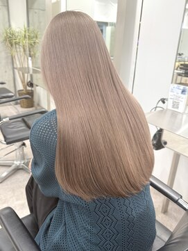 サンクプロジェクト(cinq PROJECT) 韓国風ミルクティーベージュブラウンカラーグレージュカラー