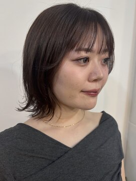 ヒリン(hirin) ◎ピンクブラウン×レイヤーボブ◎