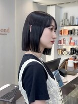 ロンドリゼル 札幌(Lond RiseL)&nbsp;◯ オリーブグレー/韓国/レイヤーカット/髪質改善/縮毛矯正/札幌