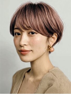 アクロス ヘアーデザイン 溝の口店(across hair design) イルミコーラルピンクベージュ