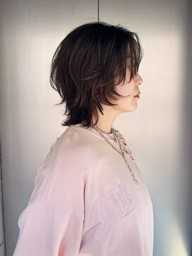 ゴートゥデイ 福岡大名Bellus店(GO TODAY) ショートウルフ/ウルフカット/マッシュウルフ/ハッシュカット