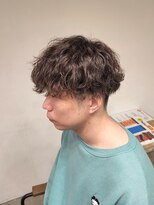 ニアウ 伊勢崎連取店(Niau) 刈り上げマッシュ波巻きスパイラルパーマ