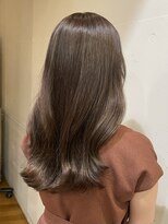 オーガニック リブ 川越(organic+live)&nbsp;冬の艶髪◎20代30代こっくりブラウン透明感レイヤーロング