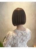髪質改善/顔周りレイヤーカット/グレージュ[千葉/千葉駅]
