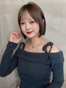 グロー 大宮(GLROW) ♪韓国ボブ/くびれボブ/レイヤーボブ/髪質改善/グレージュ/大宮