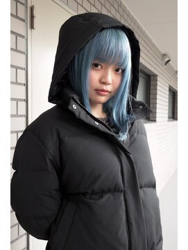 ケアブリーチで水色/taiyo