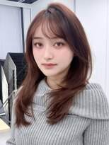 アグ ヘアー ダリア 喜多方店(Agu hair dahlia) 《Agu hair》ブラウンレイヤー×numberA.アルガモイストオイル