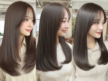 シュガソル 元町三宮(syugasol)の写真/<綺麗は髪の艶から>美しさを纏った髪は"syugasol"の髪質改善トリートメントで叶える*[三宮元町駅/髪質改善]