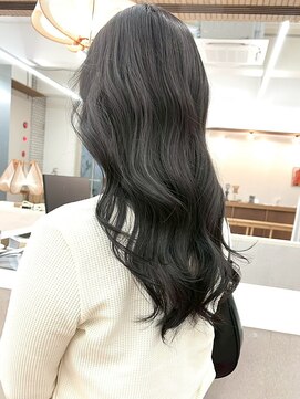 パークレーン アイス イヴェン(park lane ICI yeven) 髪質改善カラーくびれ巻き髪ロングヘア艶髪アッシュグレージュ