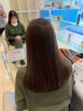 モードケイズエミュー(MODE K's eau) 髪質改善カラー×ioLuトリートメント【摂津本山/髪質改善】