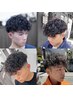 【平日限定】メンズカット+スペインカール+シェービング13800円→12500円