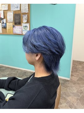 ヘアーディア みどり店(Hair...DiA) アイスブルー