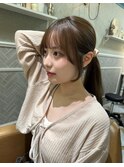 ♪【大和田】ダークブルーワンホンレイヤーミルクティー面長105