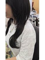 グランディールヘアデザイン(grandir hairdesign)&nbsp;プルエクステ/黒髪/ウルフ/千葉