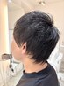 【MEN’S限定】◆カット+ナノバブルヘッドスパ+眉カット◆¥8250→