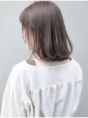 切りっぱなしボブ