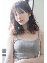 フレーム ヘア ルーム 天王寺駅前店(FRAME hair room)&nbsp;【フレーム/全席個室サロン】大人可愛いミディアムヘア