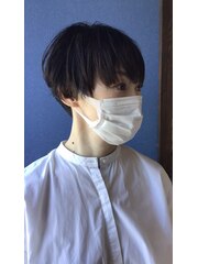 《Kubu hair》えり足スッキリマッシュショート