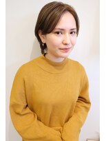 ヘアーアイスカルテット(HAIR ICI QUARTET)&nbsp;ウルフ　×  ベージュ　×  伸ばし中