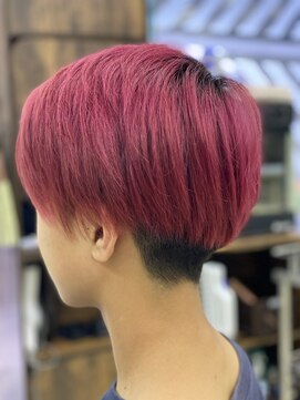 セカンド(2nd) ツーブロック、マッシュ、カラー