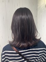 ラ ブランシュ 大宮(La Blanche)&nbsp;大宮/ミニウルフ/テラコッタ/デジタルパーマ/くすみブルー/前髪